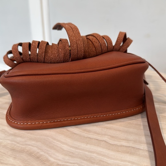 Dooney & Bourke Bag Lulu Fiona Fringe Crossbody - Picture 8 of 17